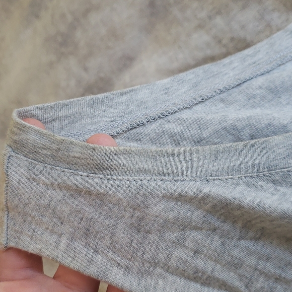 Emi Jay | Raising The Barre Muscle Tank in Green and Gray | OS | Gently Used - Picture 13 of 13